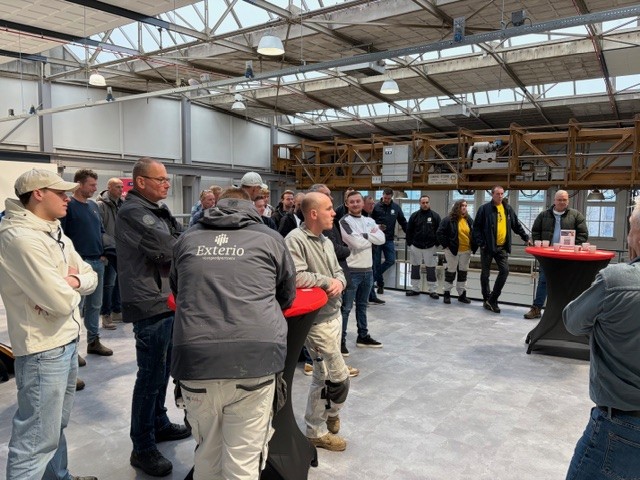 Vakmanschap en samenwerking centraal tijdens Exterio’s jaarlijkse vakliedenbijeenkomst